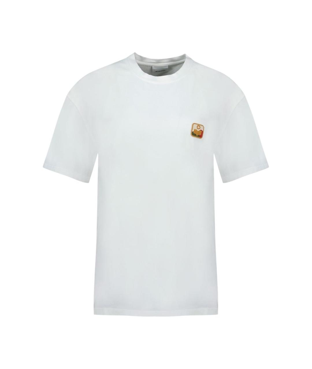 ISABEL MARANT Белая хлопковая футболка, фото 1