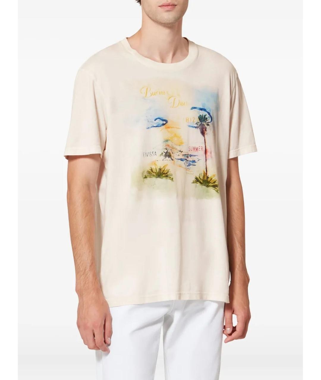 ISABEL MARANT Белая хлопковая футболка, фото 3