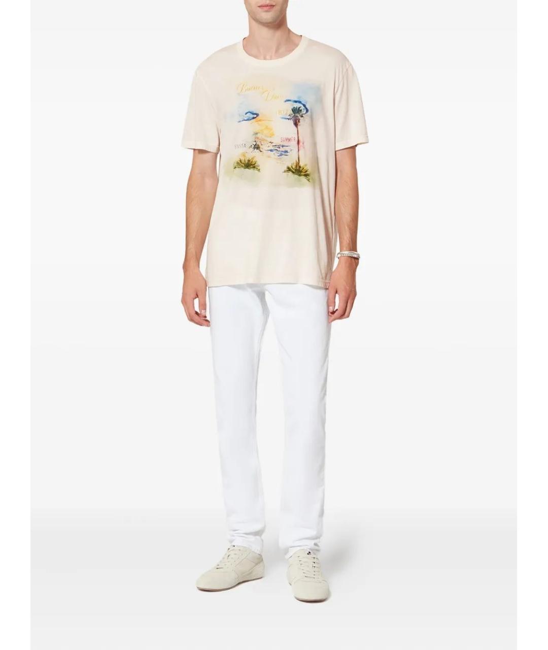 ISABEL MARANT Белая хлопковая футболка, фото 2