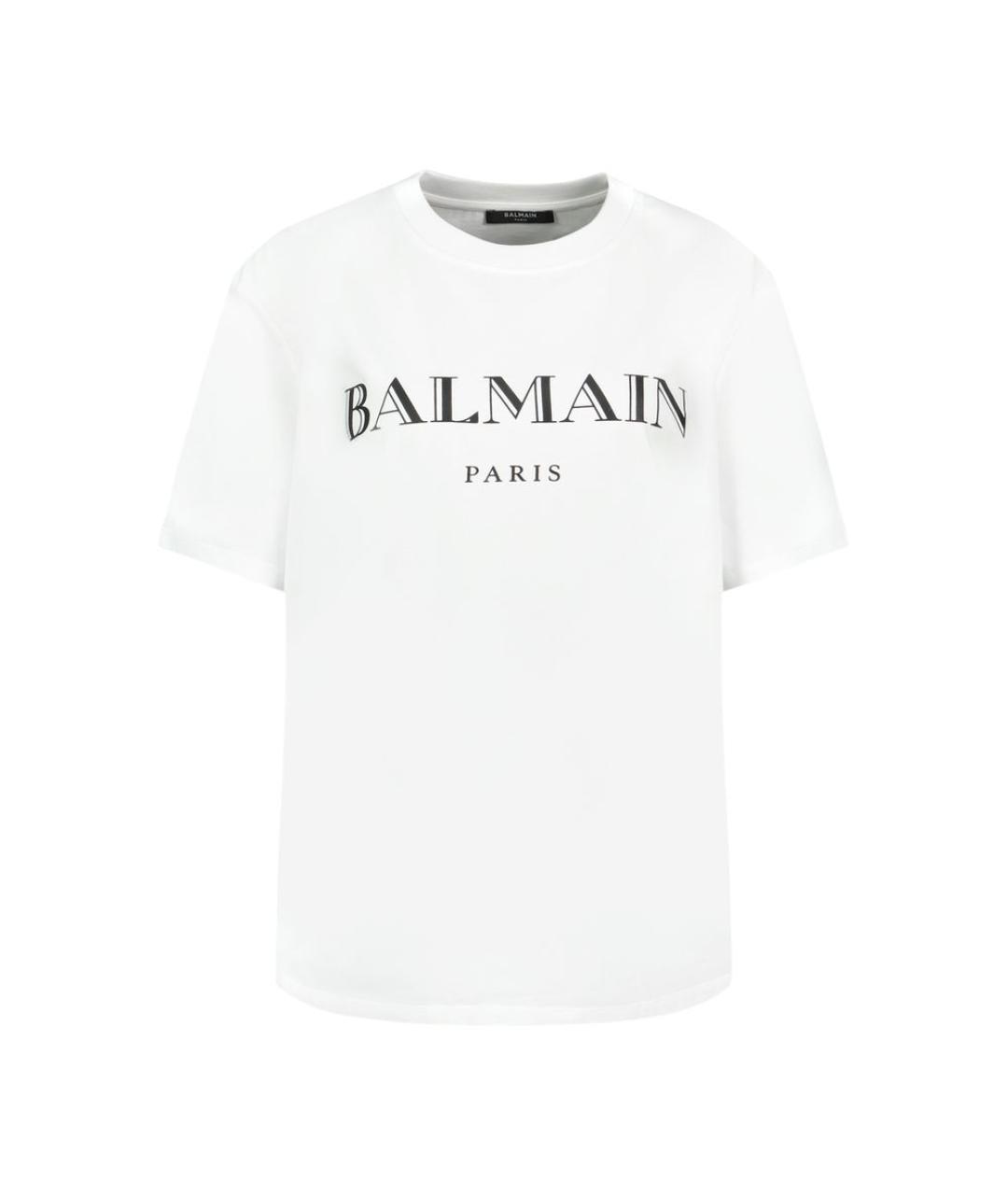 BALMAIN Хлопковая футболка, фото 1