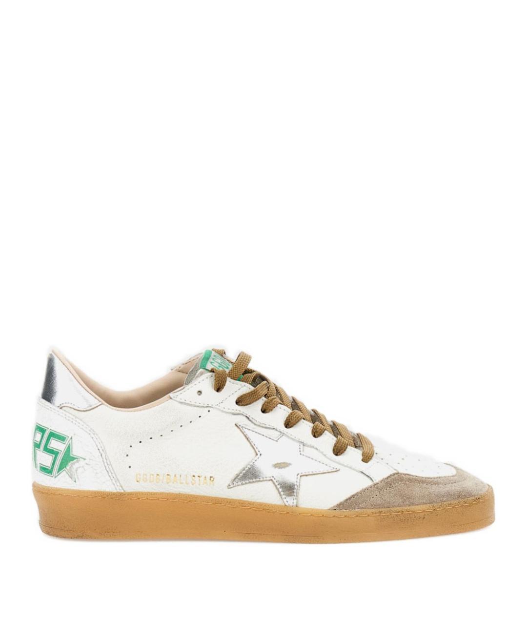 GOLDEN GOOSE DELUXE BRAND Мульти кожаные низкие кроссовки / кеды, фото 1