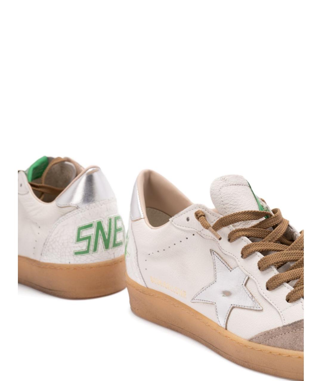 GOLDEN GOOSE DELUXE BRAND Мульти кожаные низкие кроссовки / кеды, фото 2