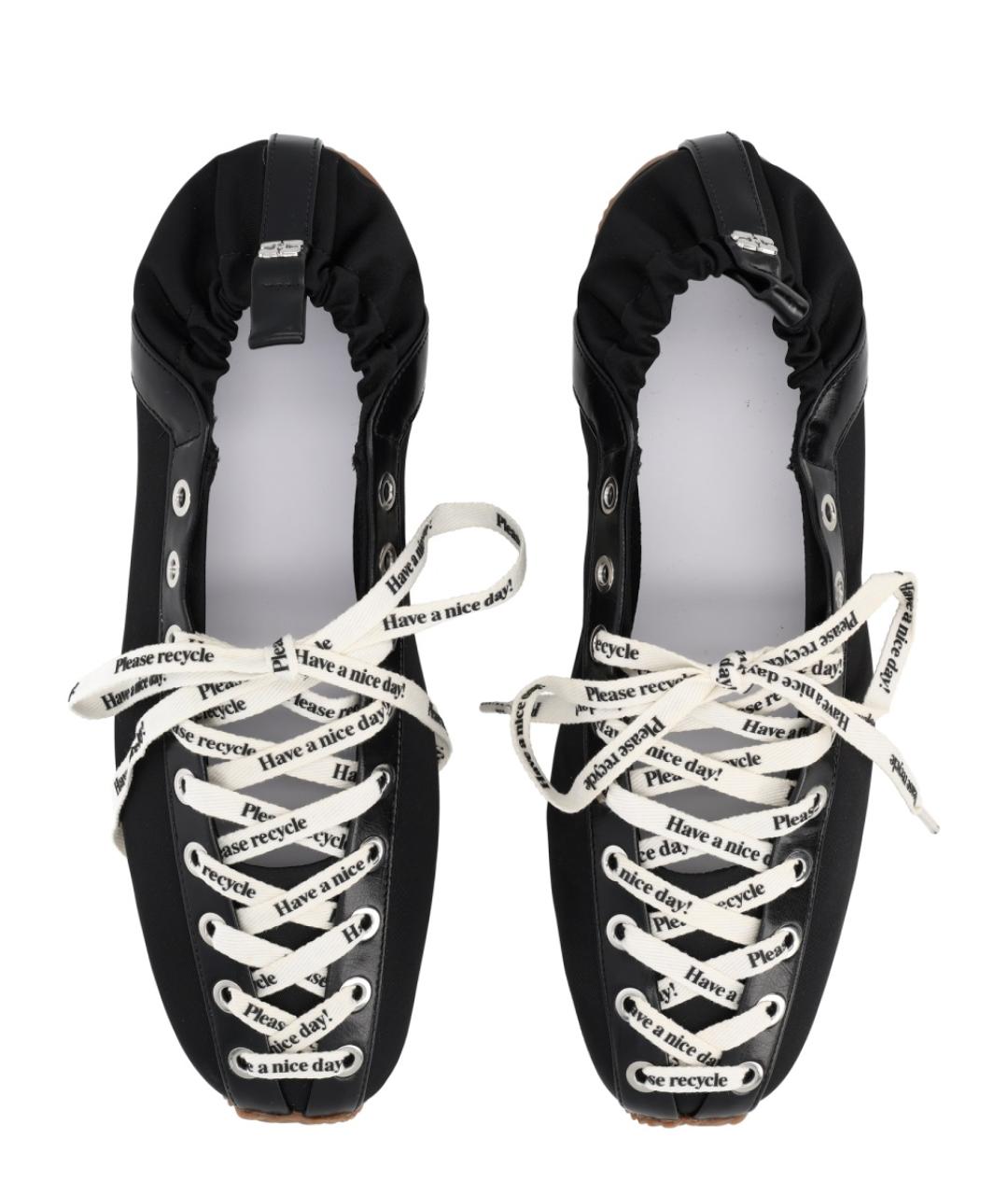 GANNI Черные балетки, фото 5