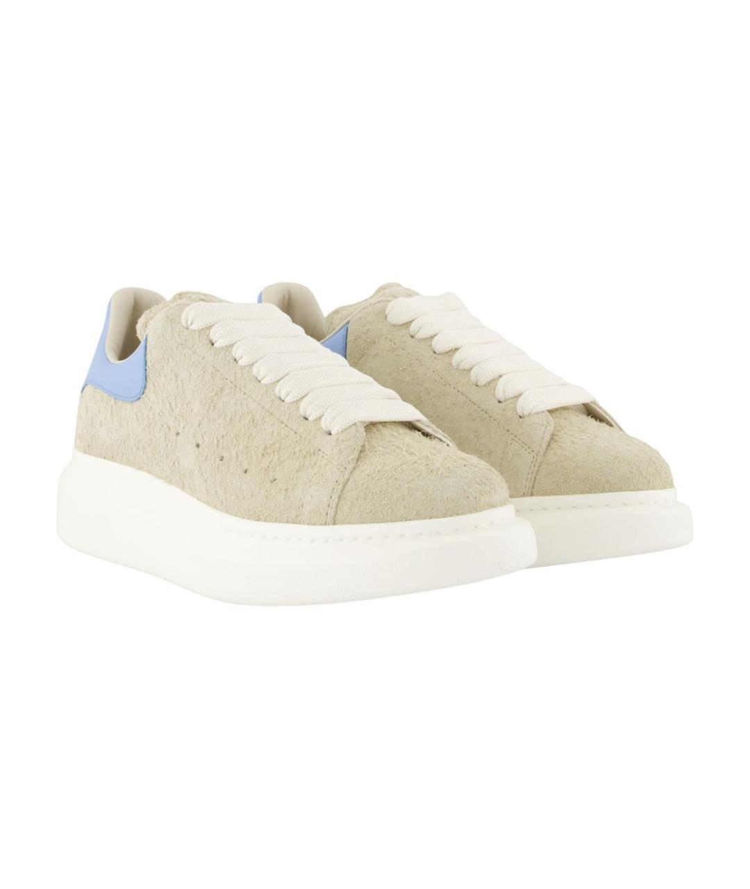 ALEXANDER MCQUEEN Мульти кожаные кеды, фото 2