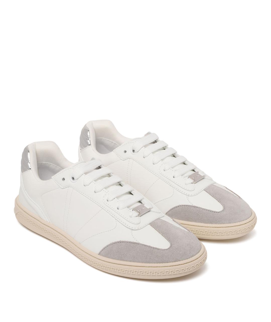 VERSACE Белые низкие кроссовки / кеды, фото 2