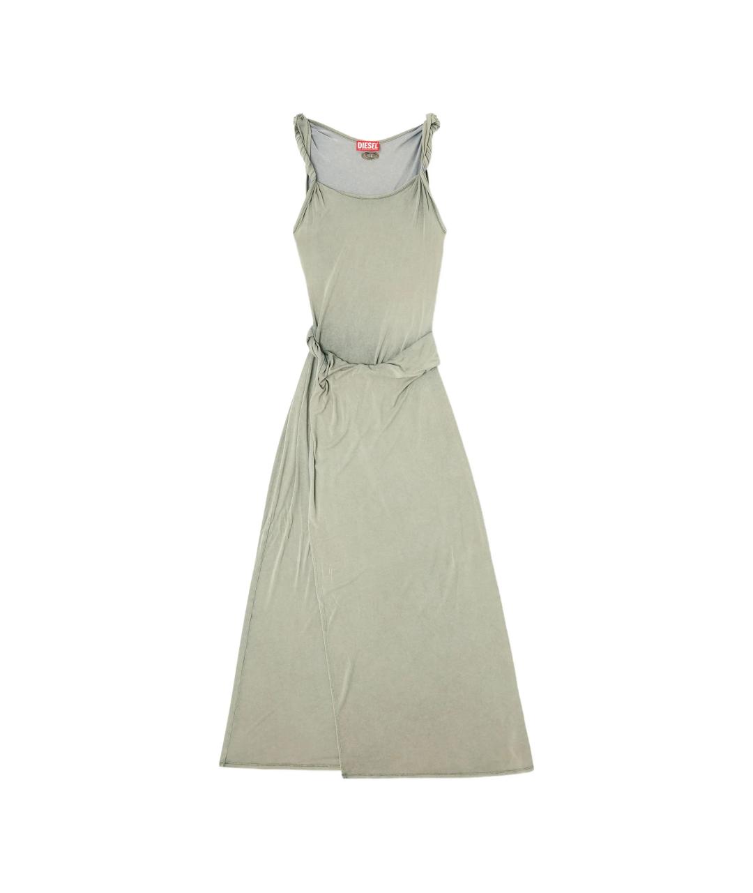 DIESEL Зеленые повседневное платье, фото 1