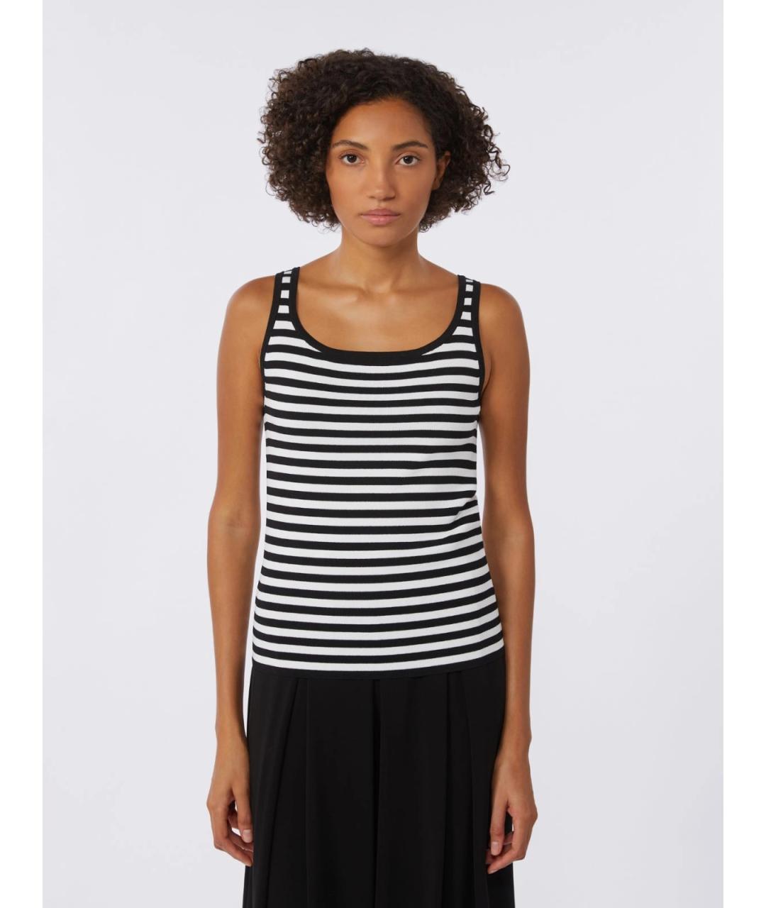 MAX MARA Черная майка, фото 3