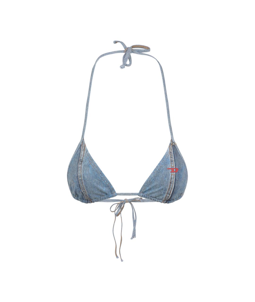 DIESEL Синий полиэстеровый купальник, фото 1