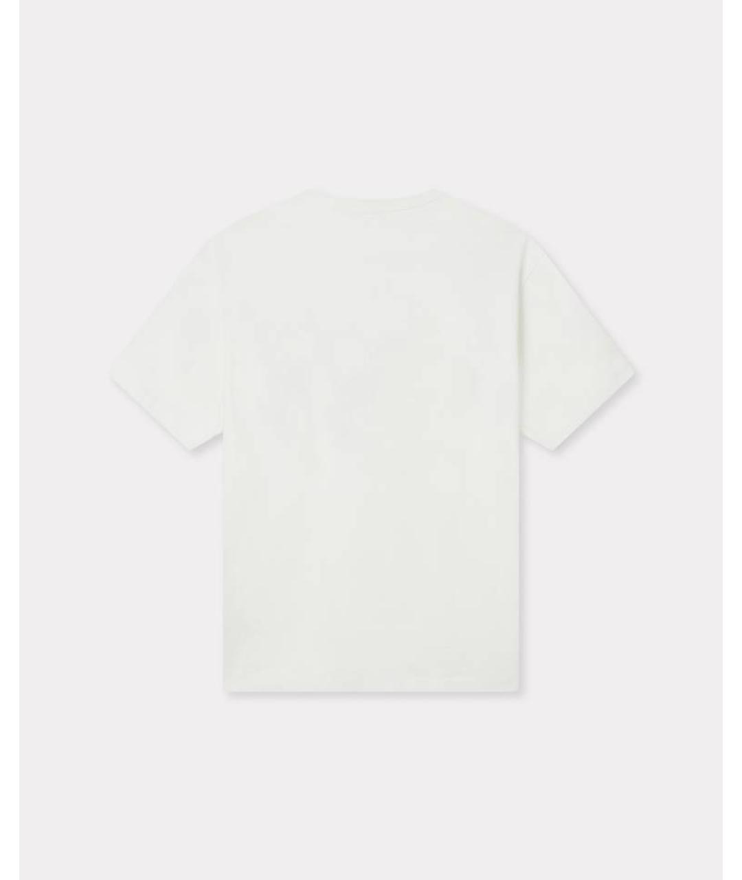 KENZO Белая хлопковая футболка, фото 2