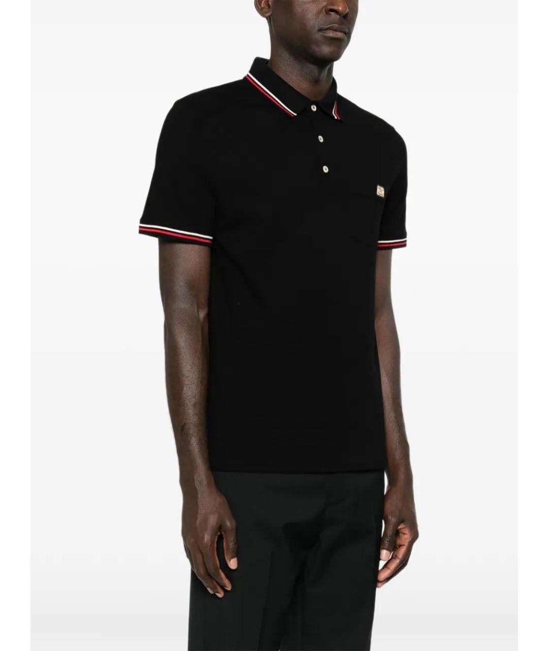 VALENTINO Черная хлопковая футболка, фото 3