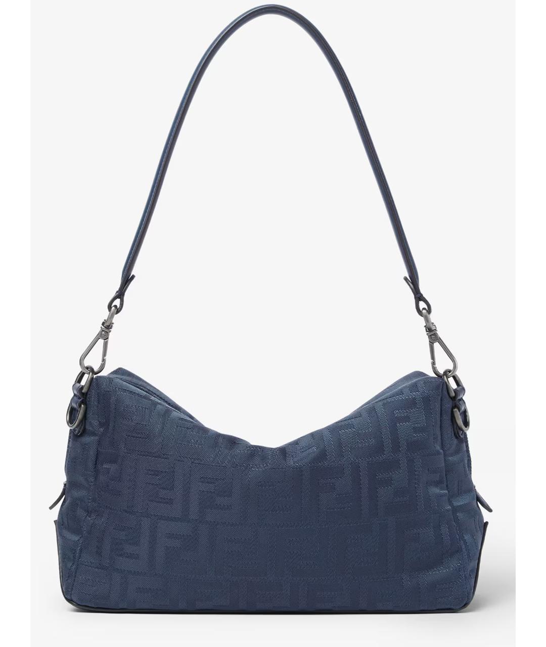 FENDI Синяя сумка на плечо, фото 5