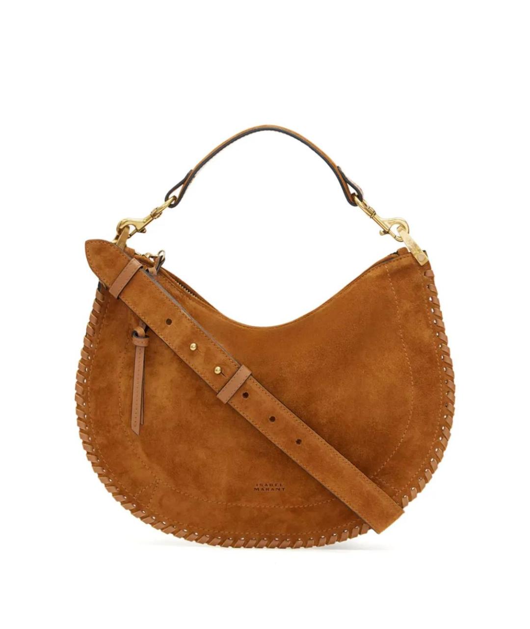 ISABEL MARANT Коричневая кожаная сумка через плечо, фото 1