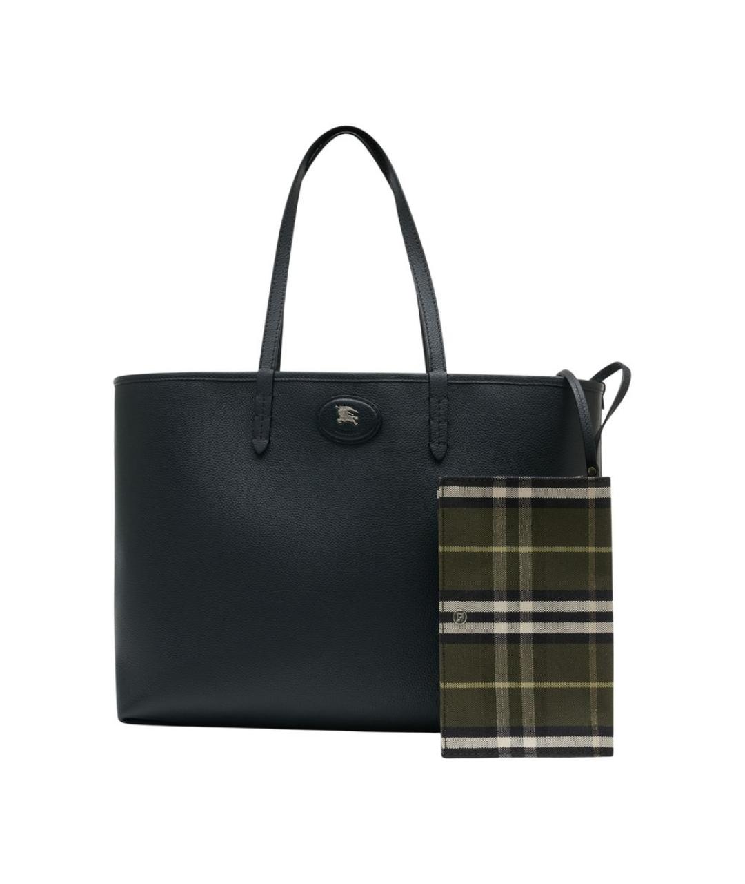 BURBERRY Мульти кожаная сумка тоут, фото 3