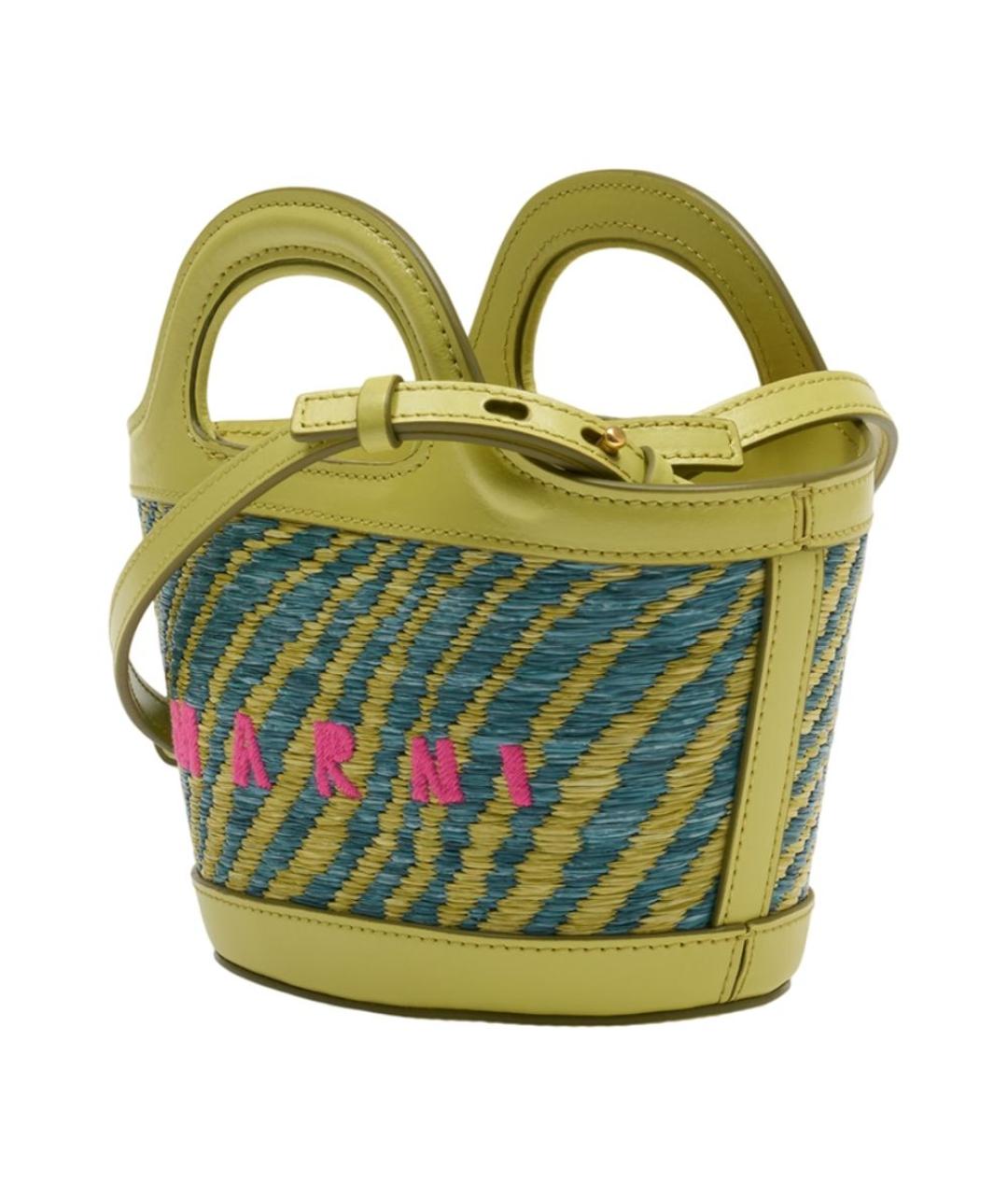 MARNI Зеленая сумка через плечо, фото 2