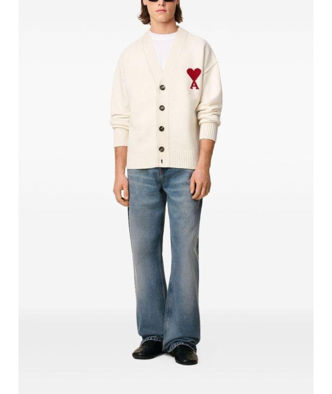 Ami Paris Шерстяной кардиган, фото 2