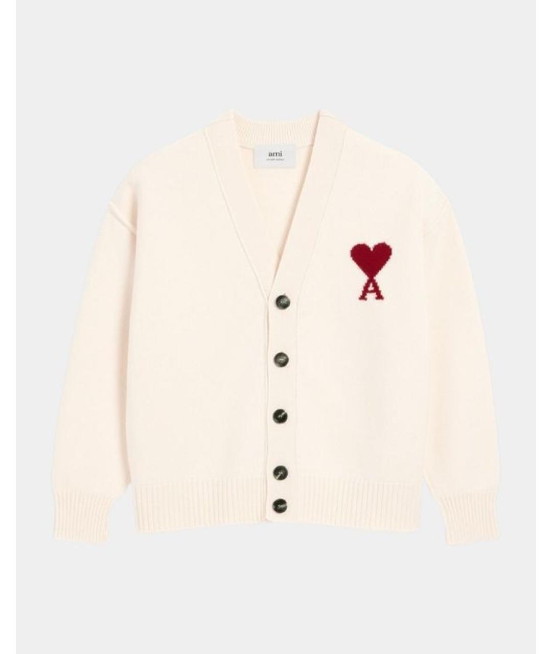 Ami Paris Шерстяной кардиган, фото 5