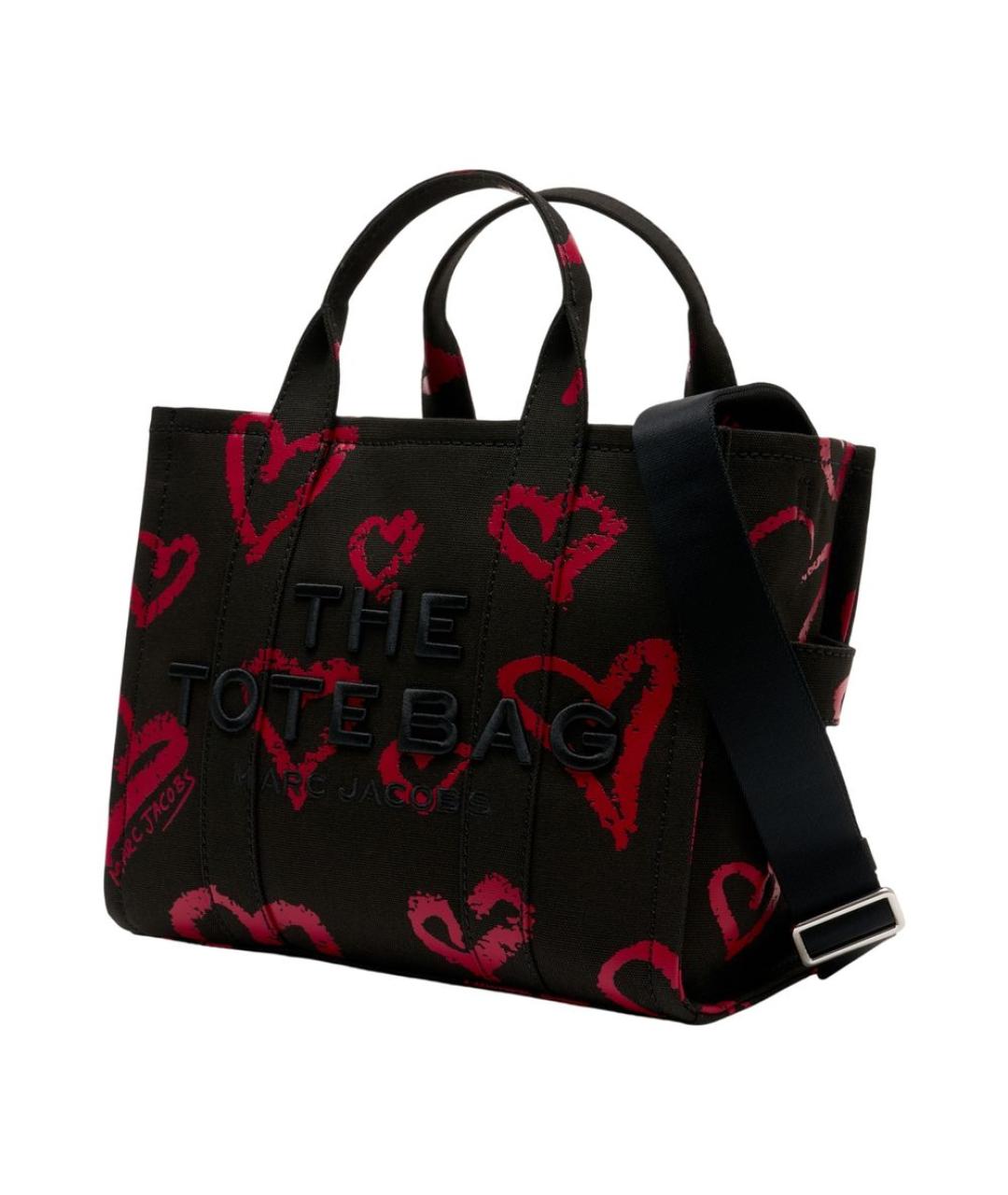 MARC JACOBS Красная хлопковая сумка тоут, фото 2