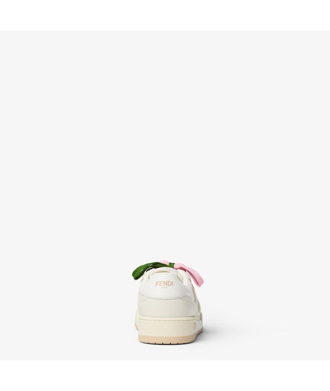FENDI Кожаные кеды, фото 3