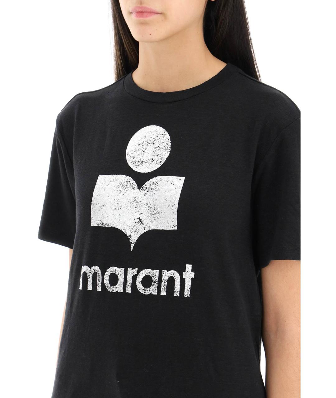 ISABEL MARANT Черная футболка, фото 4