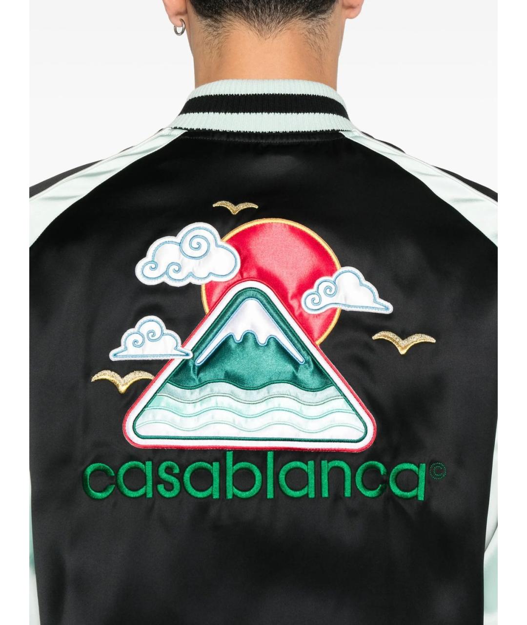 CASABLANCA Черная вискозная куртка, фото 3
