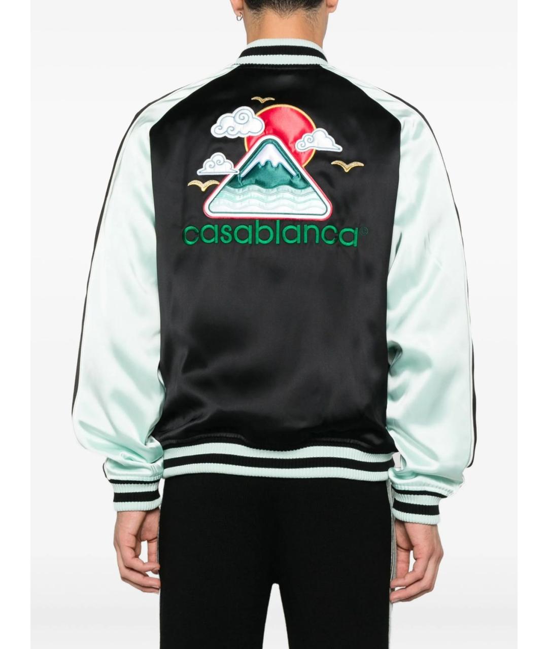 CASABLANCA Черная вискозная куртка, фото 5