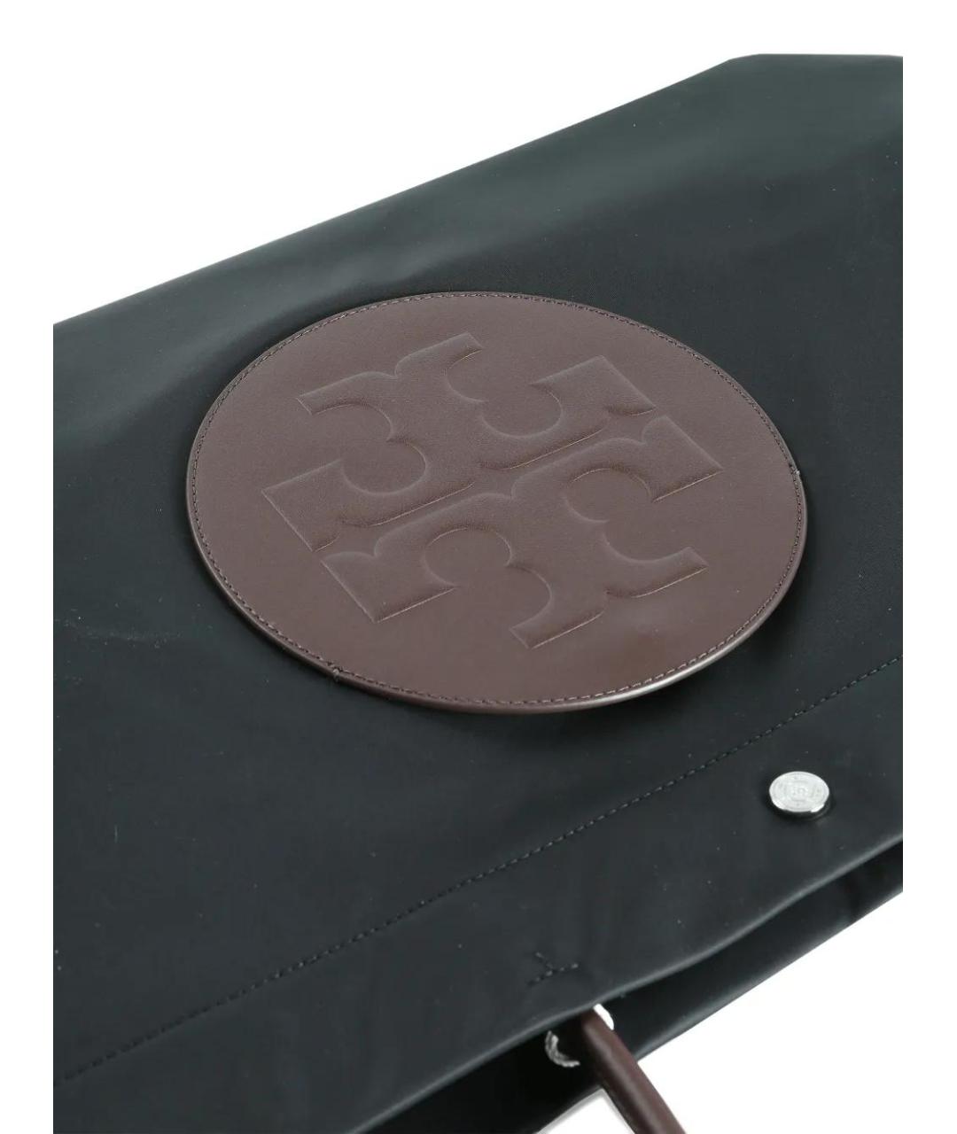 TORY BURCH Черная синтетическая сумка тоут, фото 3