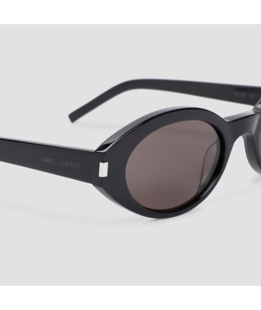SAINT LAURENT Черные солнцезащитные очки, фото 4