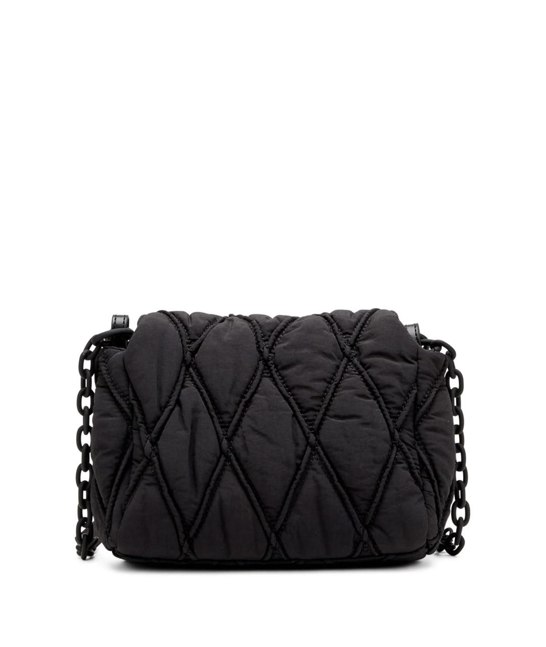 DIESEL Черная синтетическая сумка через плечо, фото 2