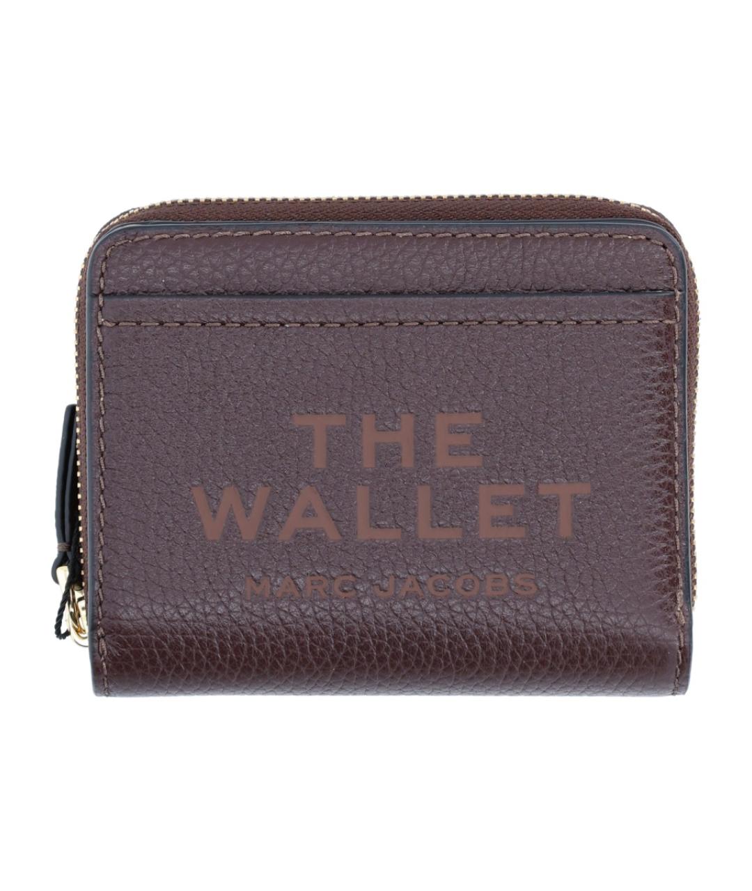 MARC JACOBS Коричневый кожаный кошелек, фото 1