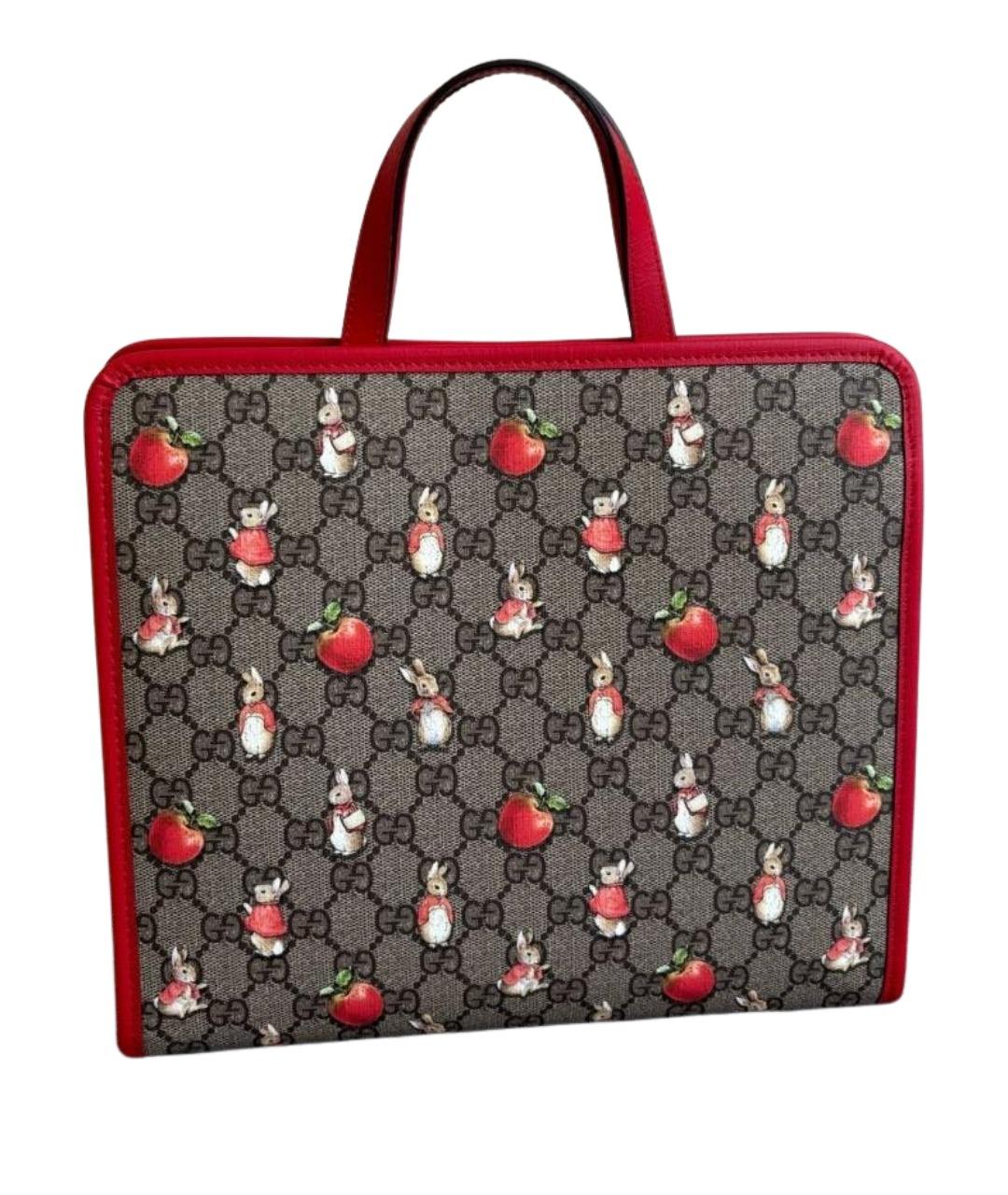 GUCCI KIDS Коричневая сумка, фото 1