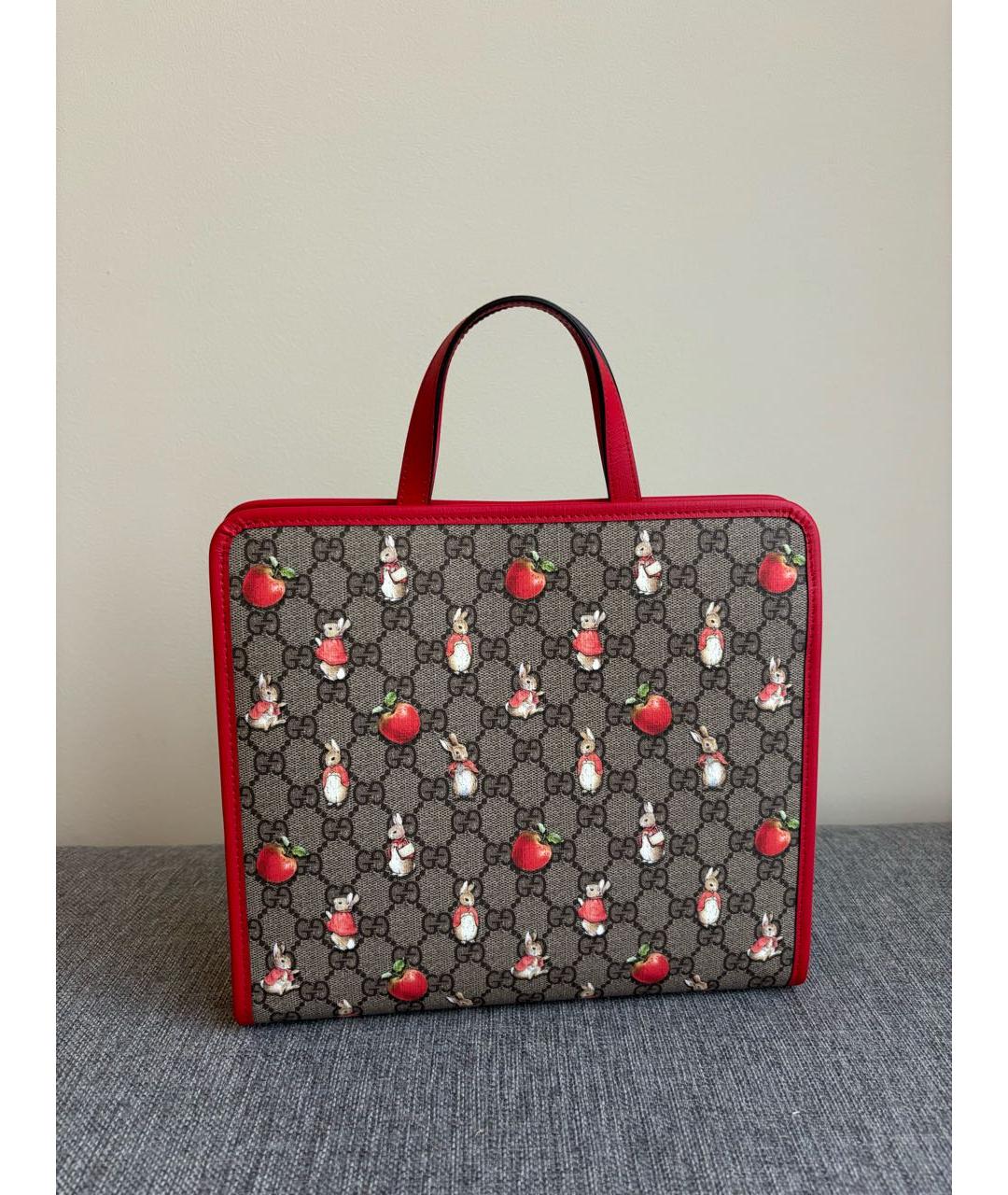 GUCCI KIDS Коричневая сумка, фото 4