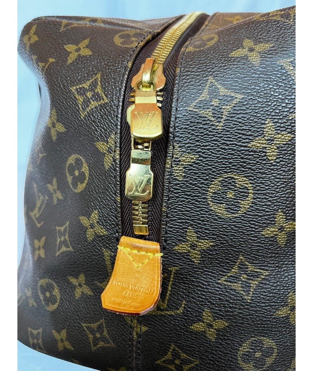 LOUIS VUITTON Коричневая дорожная/спортивная сумка, фото 5