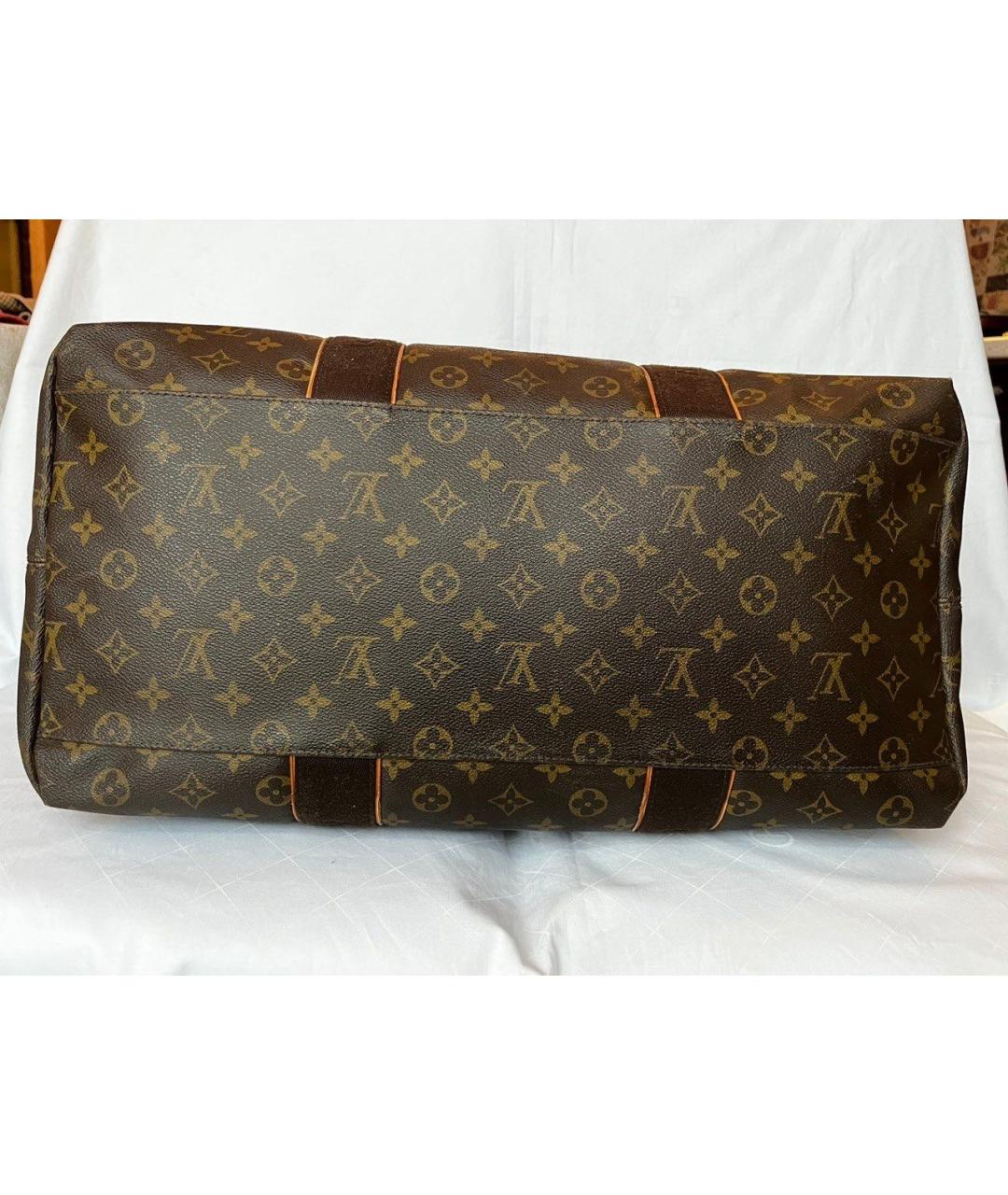 LOUIS VUITTON Коричневая дорожная/спортивная сумка, фото 4