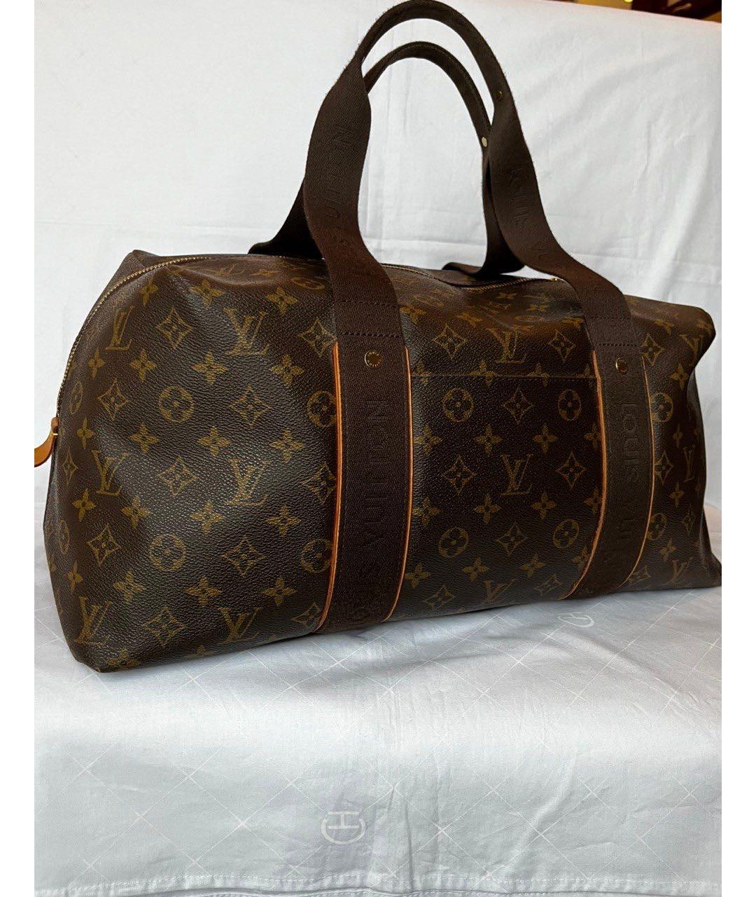 LOUIS VUITTON Коричневая дорожная/спортивная сумка, фото 2