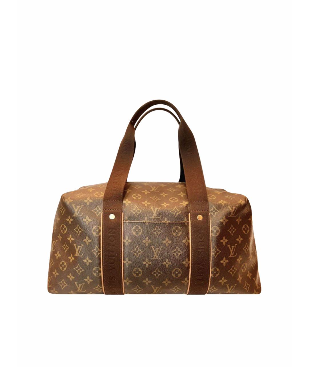 LOUIS VUITTON Коричневая дорожная/спортивная сумка, фото 1