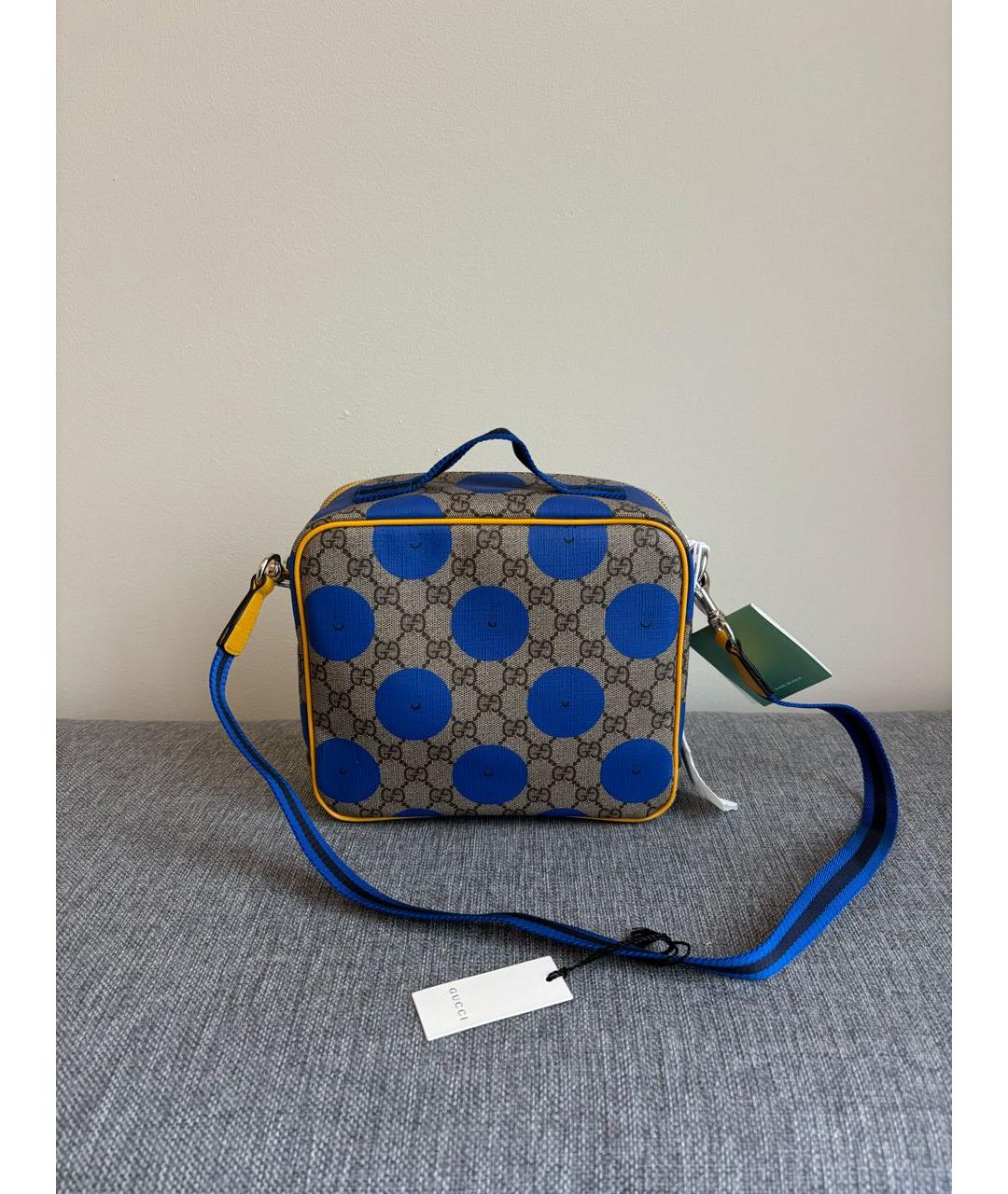 GUCCI KIDS Синяя сумка, фото 3