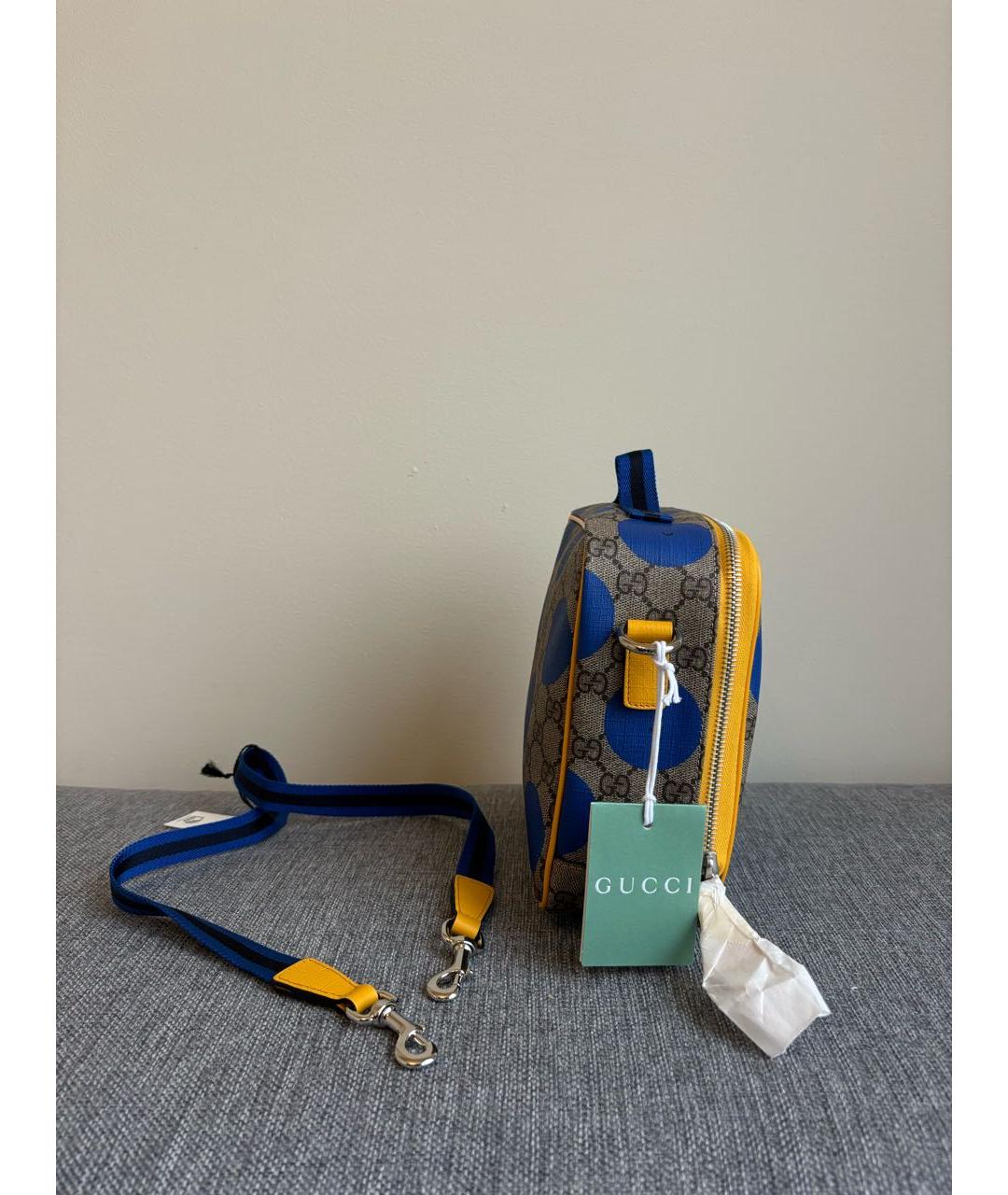 GUCCI KIDS Синяя сумка, фото 4