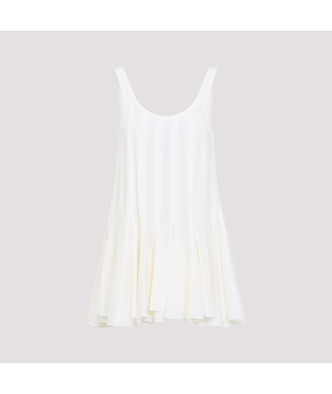 Carven Белая шелковая блузы, фото 3