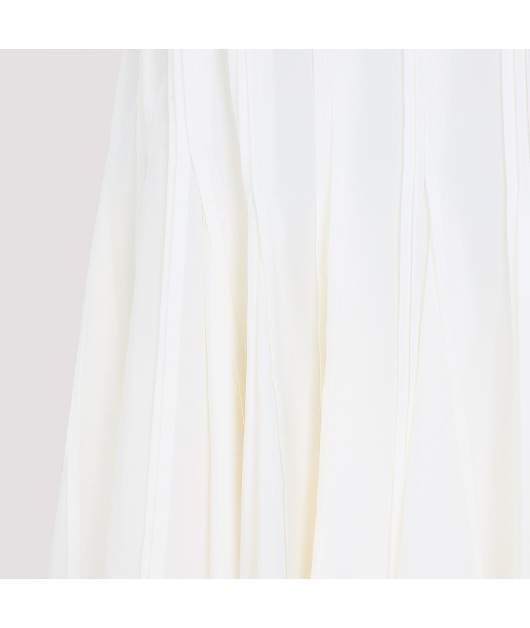 Carven Белая шелковая блузы, фото 6