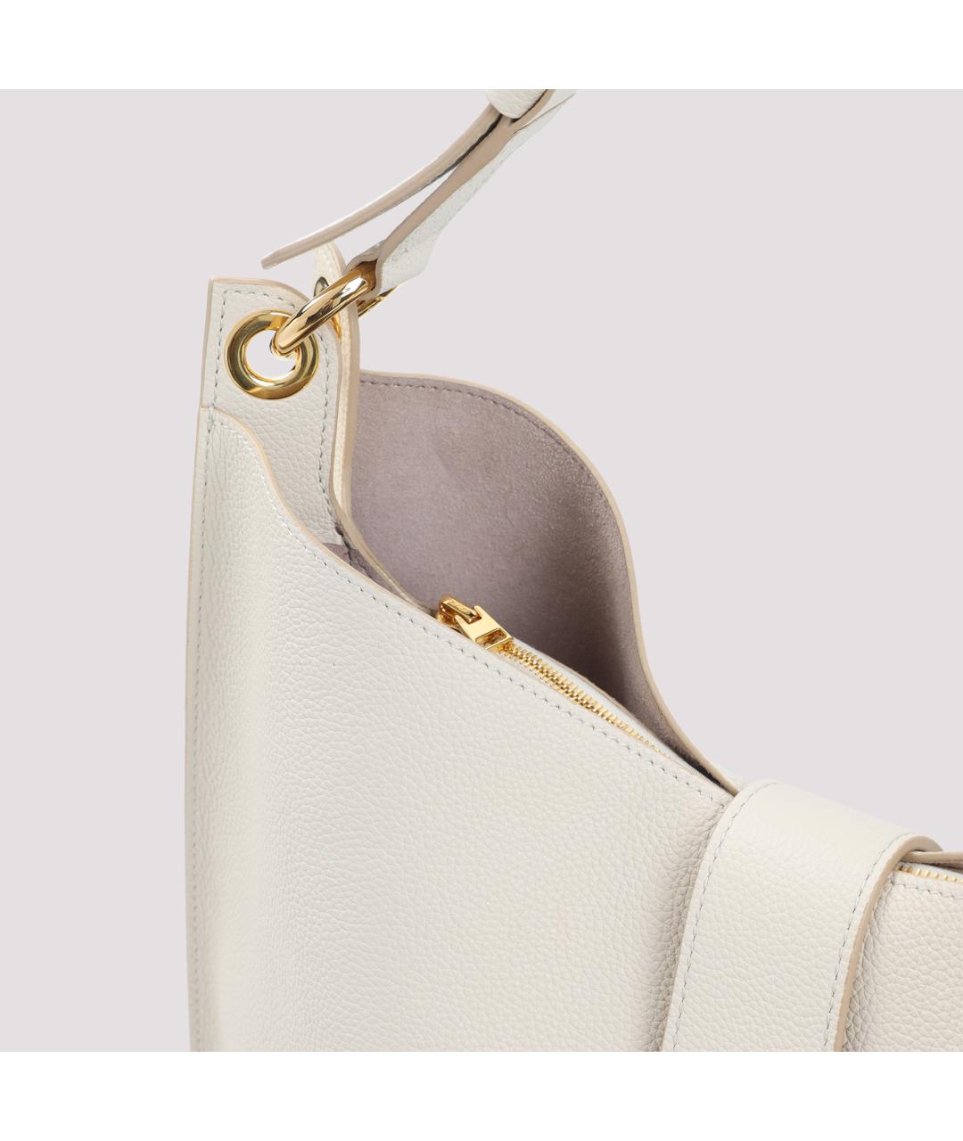 TOM FORD Белая кожаная сумка через плечо, фото 6