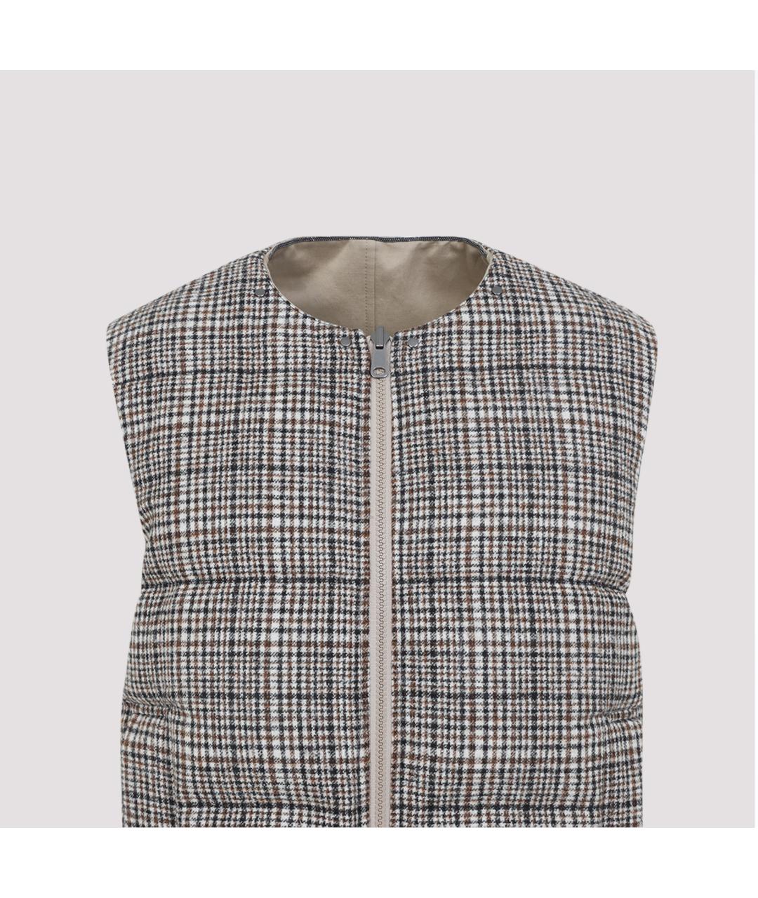 BRUNELLO CUCINELLI Мульти хлопковый жилет, фото 8