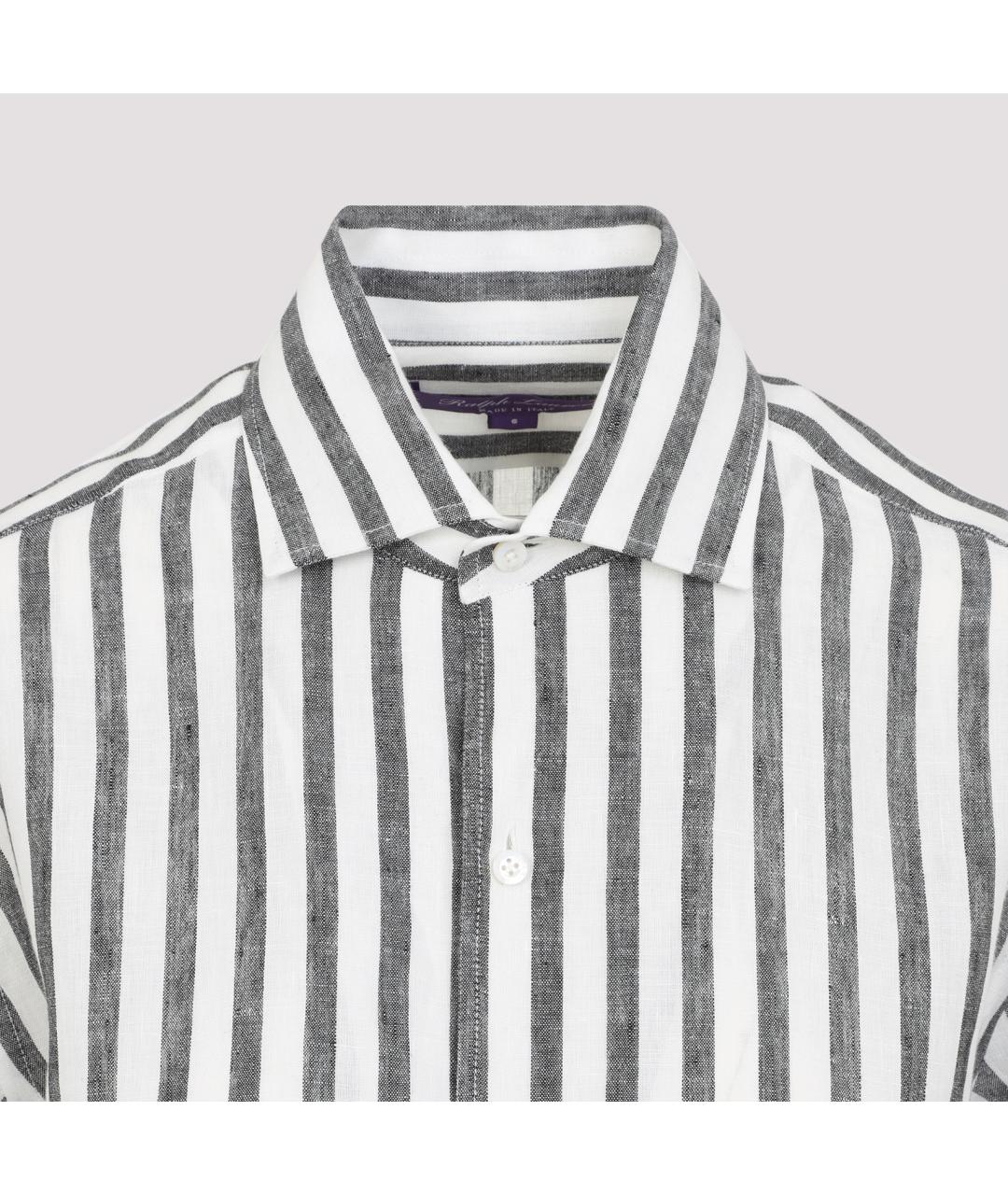 RALPH LAUREN COLLECTION Серая льняная рубашка, фото 5