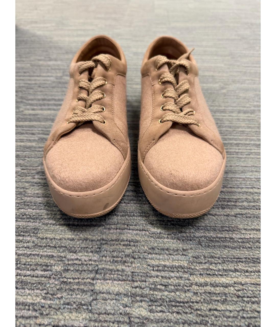MAX MARA Бежевые кеды, фото 2
