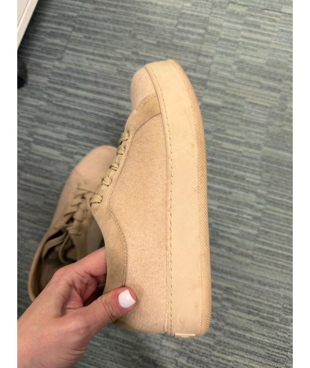 MAX MARA Бежевые кеды, фото 6