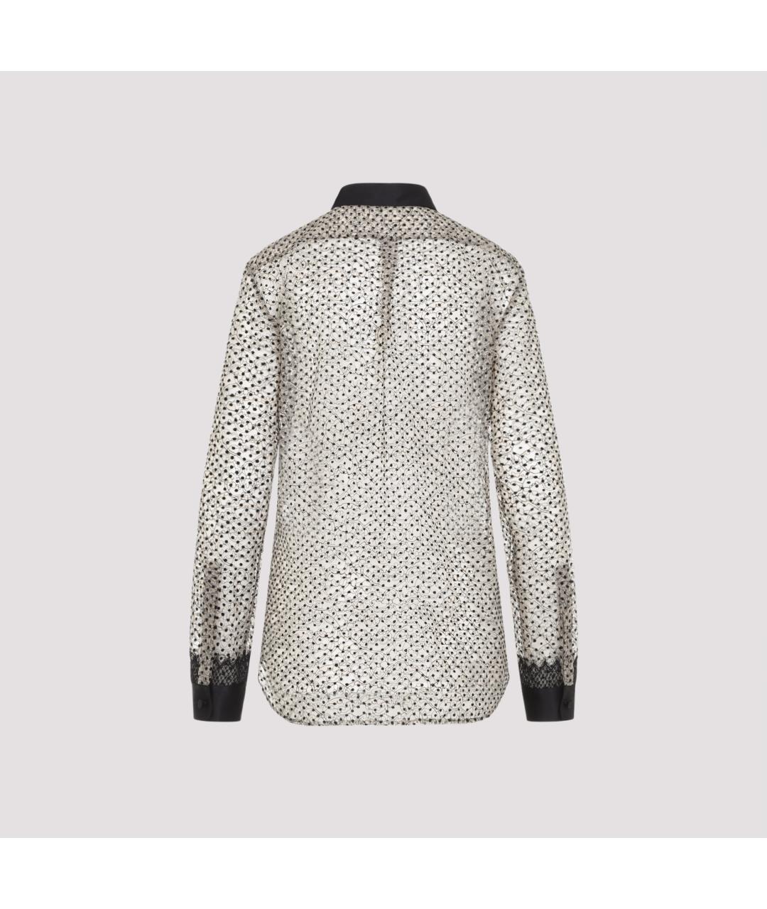 TOM FORD Черная полиамидовая рубашка, фото 4