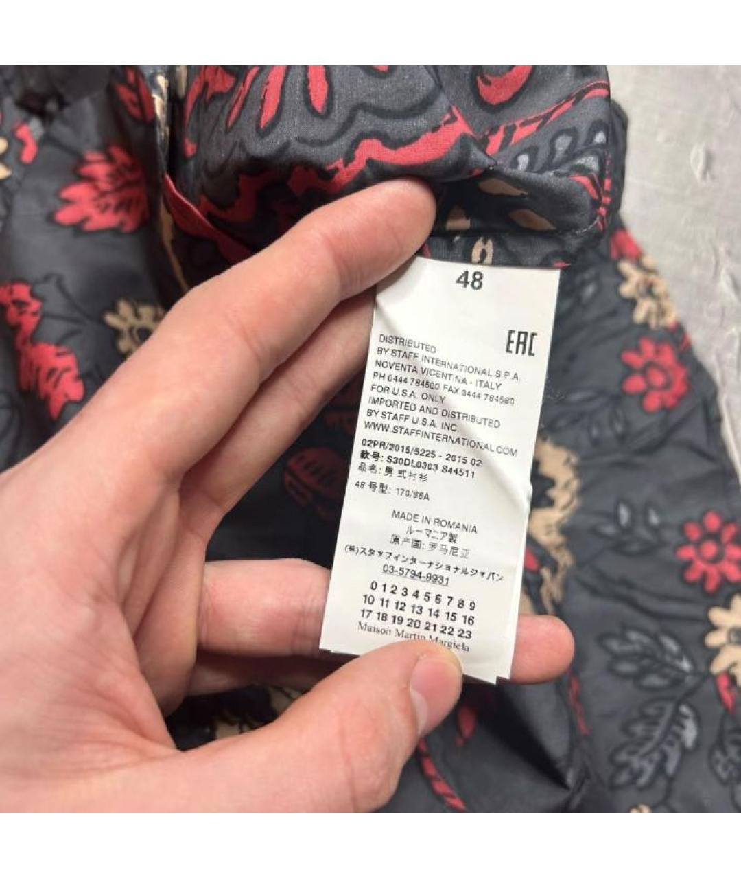 MAISON MARGIELA Мульти хлопковая рубашка, фото 5