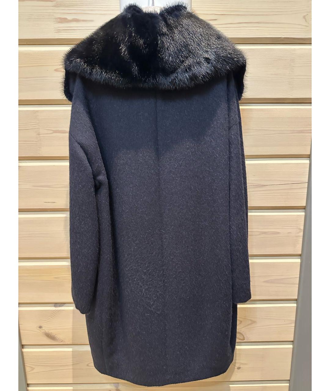 FABIANA FILIPPI Темно-синее кашемировое пальто, фото 2