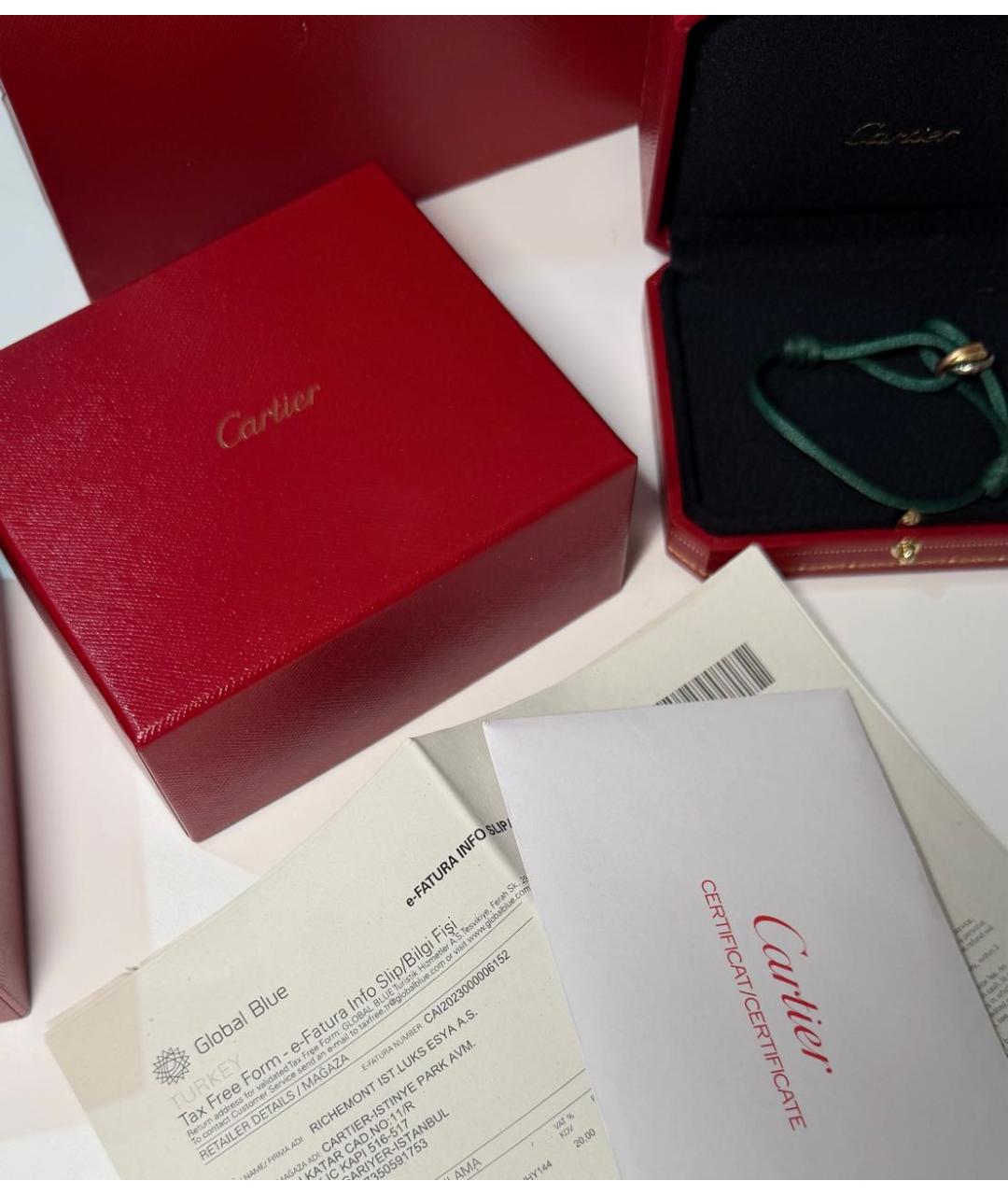 CARTIER Золотой браслет из желтого золота, фото 4