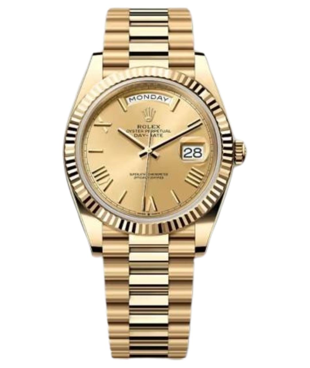 ROLEX Золотые часы из желтого золота, фото 1