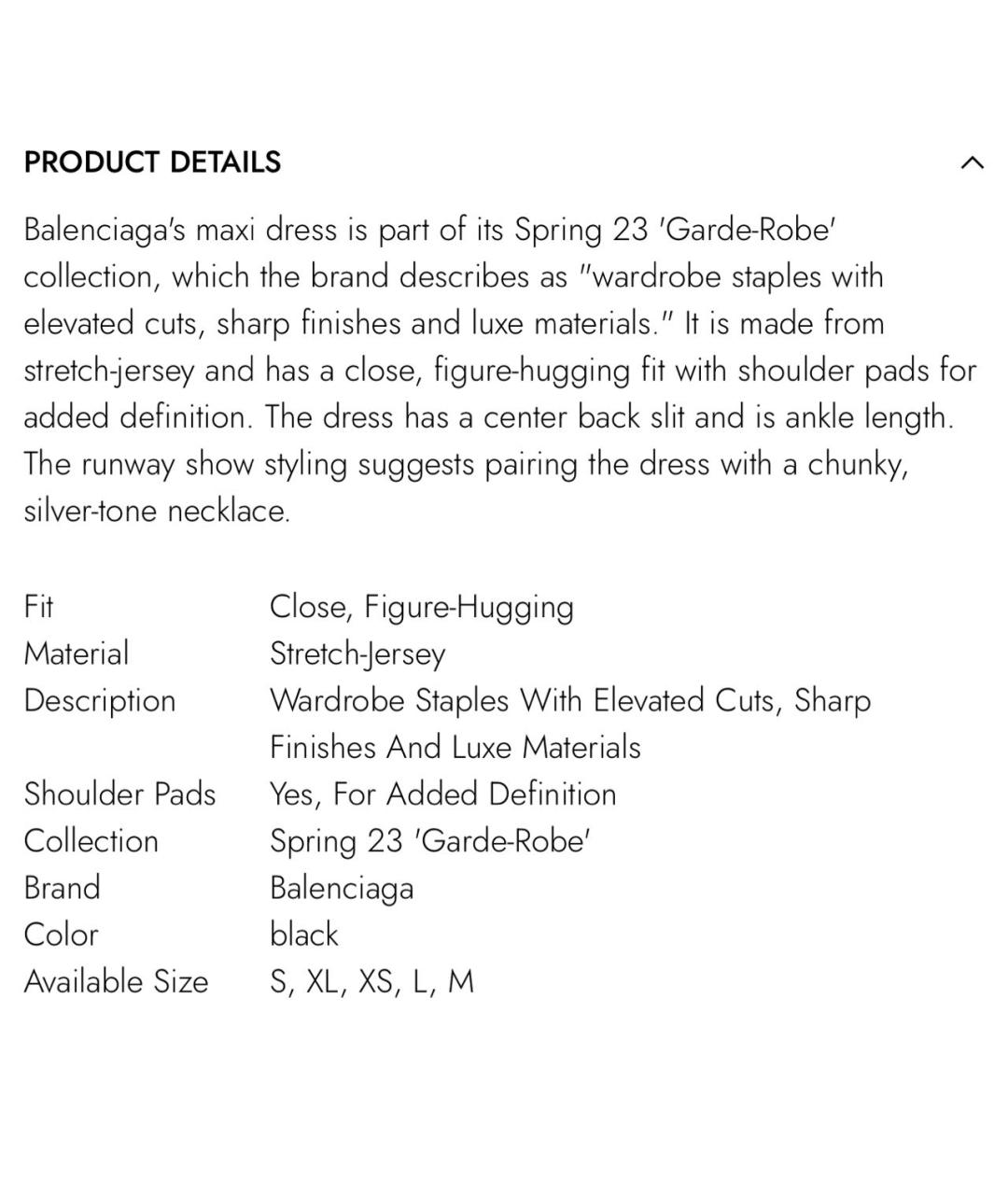 BALENCIAGA Черное хлопко-эластановое вечернее платье, фото 5